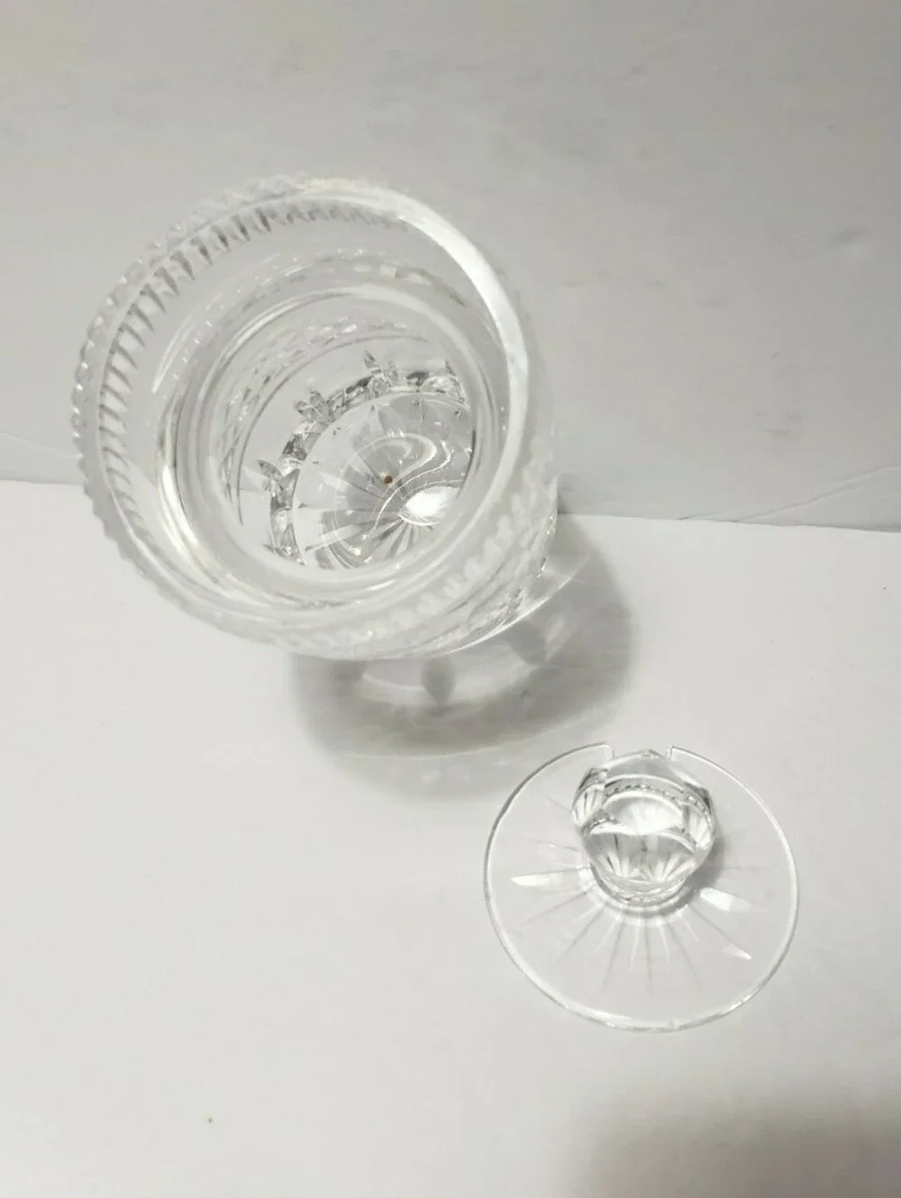 WATERFORD Crystal Jam & Honey Jar With Lid